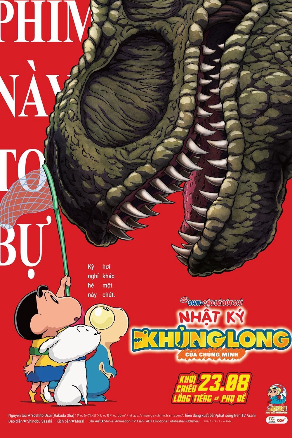 Xem phim Shin - Cậu Bé Bút Chì 32: Nhật Ký Khủng Long Của Mình